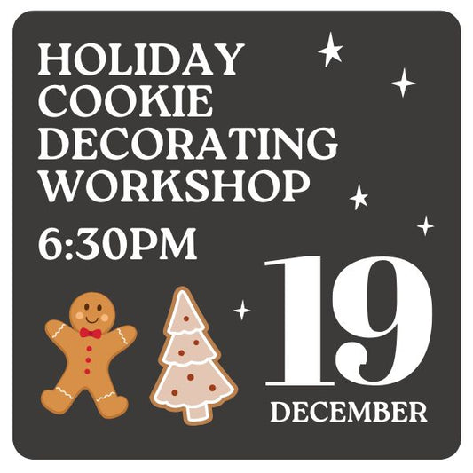 Holiday Cookie Decorating Workshop